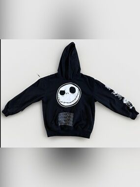Disney The Nightmare Before Christmas Jack Skellington Hoodie Kids Small